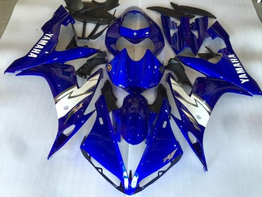 Carene Yamaha R1 04-06 - Lucido Blu Bianco