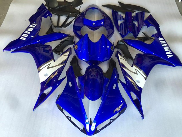 Carene Yamaha R1 04-06 - Lucido Blu Bianco Carene Yamaha R1 04-06 - Lucido Blu Bianco