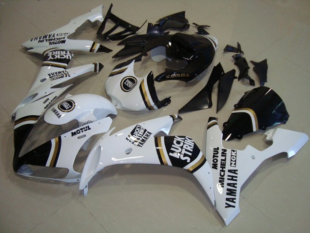 Carene Yamaha R1 04-06 - Nero Oro Bianco Carene Yamaha R1 04-06 - Nero Oro Bianco