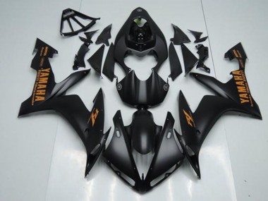 Carene Yamaha R1 04-06 - Rosso Nero Opaco Arancia