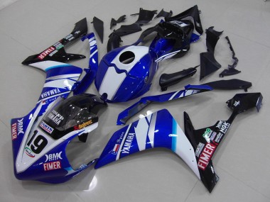 Carene Yamaha R1 07-08 - Bianco Blu