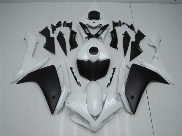 Carene Yamaha R1 07-08 - Bianco Nero Carene Yamaha R1 07-08 - Bianco Nero