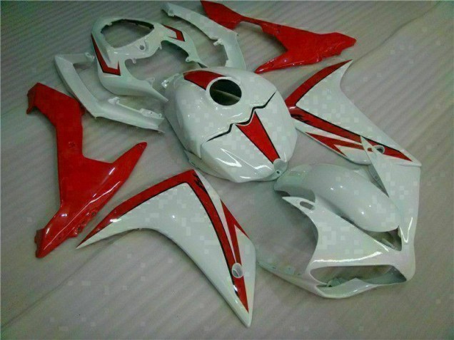 Carene Yamaha R1 07-08 - Bianco Rosso Carene Yamaha R1 07-08 - Bianco Rosso