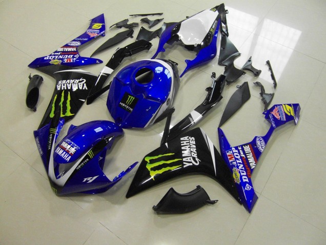 Carene Yamaha R1 07-08 - Blu Monster Carene Yamaha R1 07-08 - Blu Monster