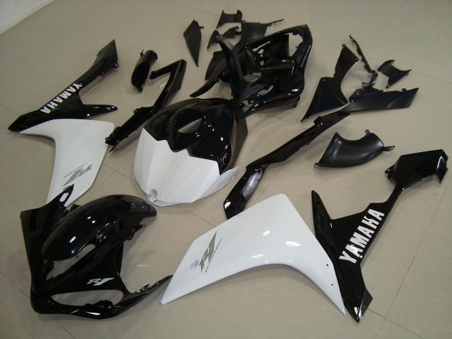 Carene Yamaha R1 07-08 - Nero Bianco Oro Carene Yamaha R1 07-08 - Nero Bianco Oro