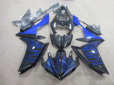 Carene Yamaha R1 07-08 - Nero Blu Fiamma