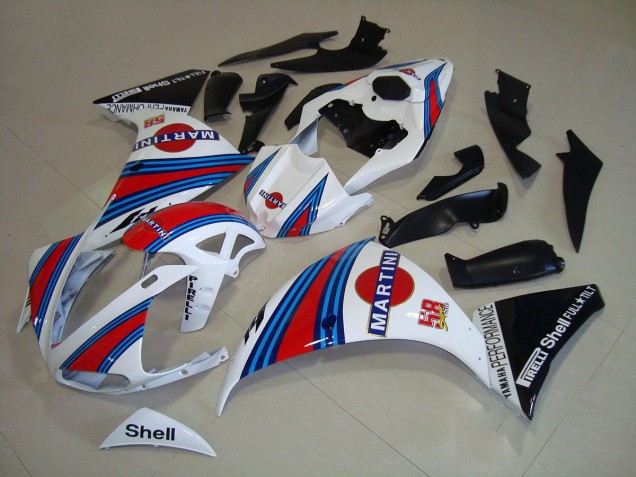 Carene Yamaha R1 09-11 - Bianco Nero Martini Carene Yamaha R1 09-11 - Bianco Nero Martini