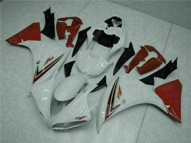 Carene Yamaha R1 09-11 - Bianco Rosso