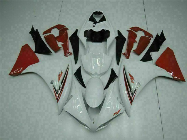 Carene Yamaha R1 09-11 - Bianco Rosso