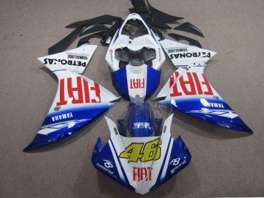 Carene Yamaha R1 09-11 - Blu Bianco Fiat 46