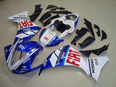 Carene Yamaha R1 09-11 - Blu Bianco Fiat