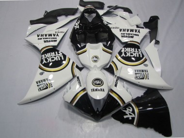 Carene Yamaha R1 09-11 - Nero Bianco Lucky Strike