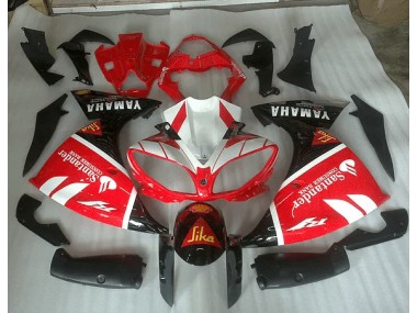 Carene Yamaha R1 09-11 - Rosso Bianco & Nero Graphic