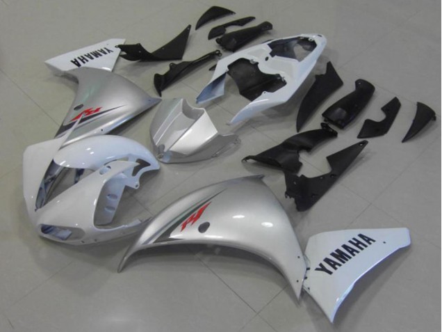 Carene Yamaha R1 12-14 - Bianco Argento