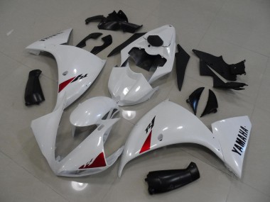 Carene Yamaha R1 12-14 - Bianco Nero