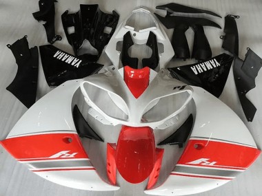Carene Yamaha R1 12-14 - Racy Rosso Bianco Nero