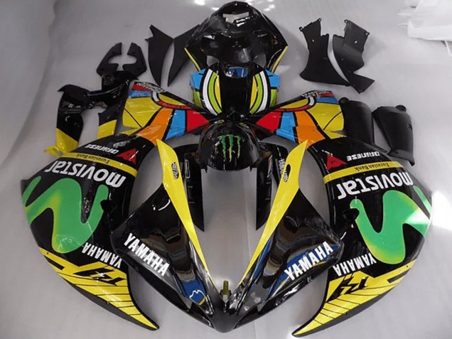 Carene Yamaha R1 12-14 - Rossi Movistar
