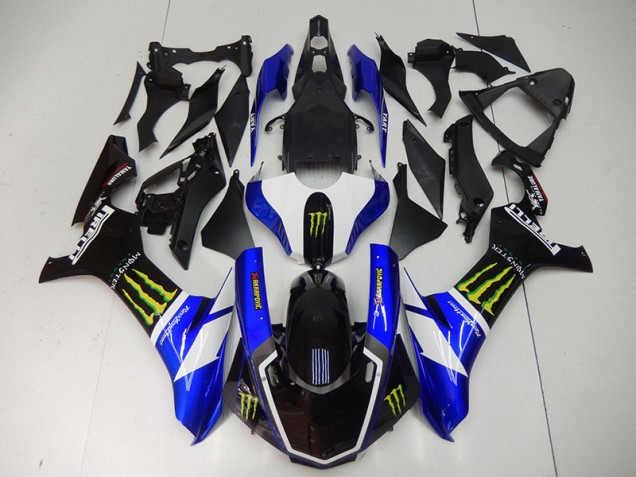 Carene Yamaha R1 15-19 - Blu Nero Monster Carene Yamaha R1 15-19 - Blu Nero Monster