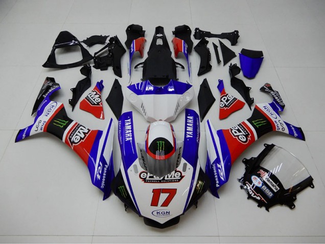 Carene Yamaha R1 15-19 - Blu Rosso KGN 17 Carene Yamaha R1 15-19 - Blu Rosso KGN 17
