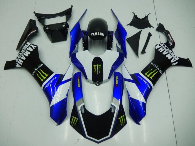 Carene Yamaha R1 15-19 - Nero Blu Monster Carene Yamaha R1 15-19 - Nero Blu Monster