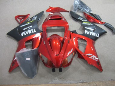 Carene Yamaha R1 98-99 - Rosso Nero Bianco Decal