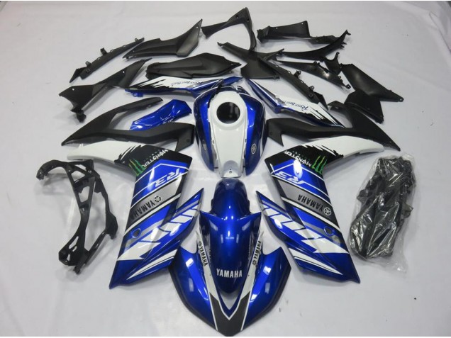 Carene Yamaha R3 15-22 - Monster Blu
