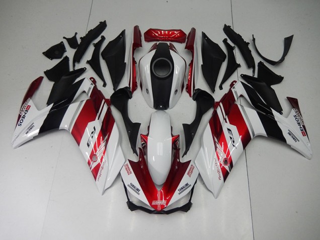 Carene Yamaha R3 15-22 - Nero Rosso Bianco Carene Yamaha R3 15-22 - Nero Rosso Bianco