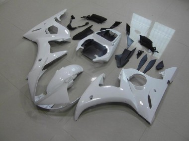 Carene Yamaha R6 03-05 - Bianco Nessuna Decalcomania