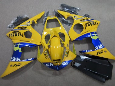 Carene Yamaha R6 03-05 - Giallo Motul
