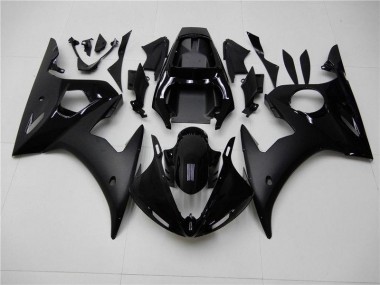 Carene Yamaha R6 03-05 - Lucido Nero Opaco