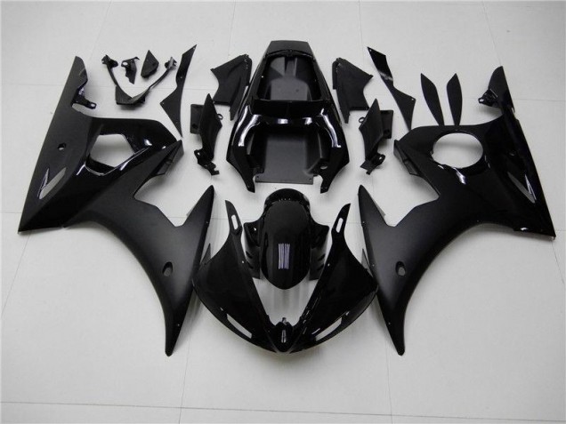 Carene Yamaha R6 03-05 - Lucido Nero Opaco Carene Yamaha R6 03-05 - Lucido Nero Opaco