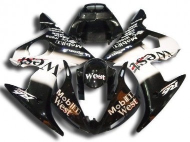 Carene Yamaha R6 03-05 - Nero Mobil West