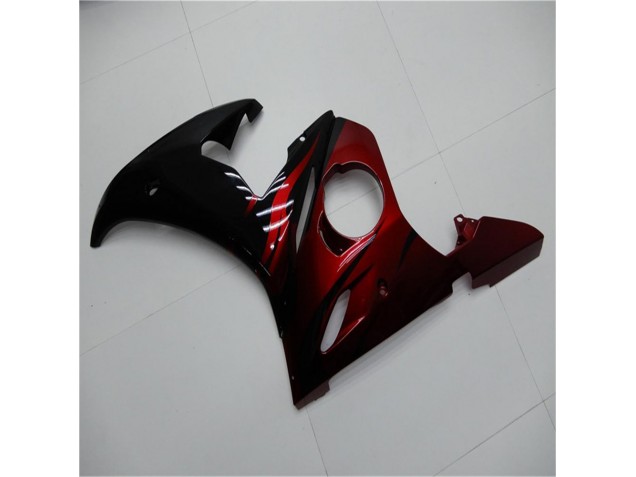 Carene Yamaha R6 03-05 - Nero Rosso Carene Yamaha R6 03-05 - Nero Rosso