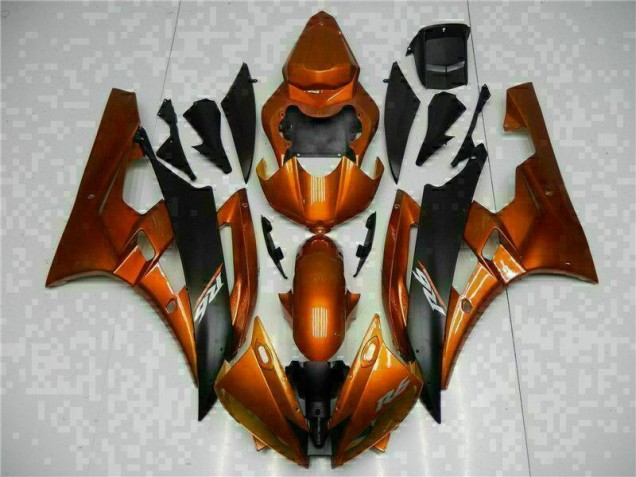 Carene Yamaha R6 06-07 - Arancia Carene Yamaha R6 06-07 - Arancia