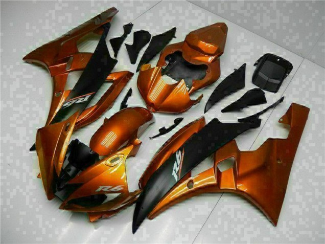 Carene Yamaha R6 06-07 - Arancia Carene Yamaha R6 06-07 - Arancia