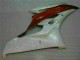 Carene Yamaha R6 06-07 - Bianco Marrone Carene Yamaha R6 06-07 - Bianco Marrone