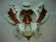 Carene Yamaha R6 06-07 - Bianco Marrone Carene Yamaha R6 06-07 - Bianco Marrone