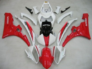 Carene Yamaha R6 06-07 - Bianco Rosso Michelin