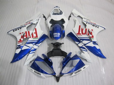 Carene Yamaha R6 06-07 - Blu Bianco Fiat
