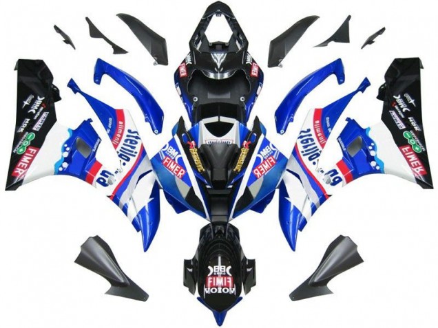 Carene Yamaha R6 06-07 - Blu Nero Sterilgard Carene Yamaha R6 06-07 - Blu Nero Sterilgard