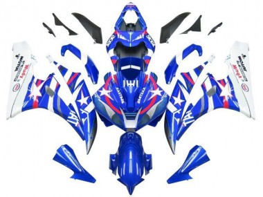 Carene Yamaha R6 06-07 - Blu Stella Fiat
