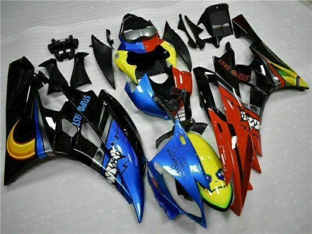 Carene Yamaha R6 06-07 - Giallo Blu Rosso Carene Yamaha R6 06-07 - Giallo Blu Rosso