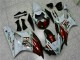 Carene Yamaha R6 06-07 - Marrone Bianco Carene Yamaha R6 06-07 - Marrone Bianco