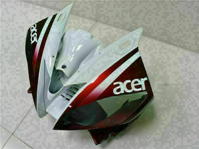 Carene Yamaha R6 06-07 - Marrone Bianco Carene Yamaha R6 06-07 - Marrone Bianco