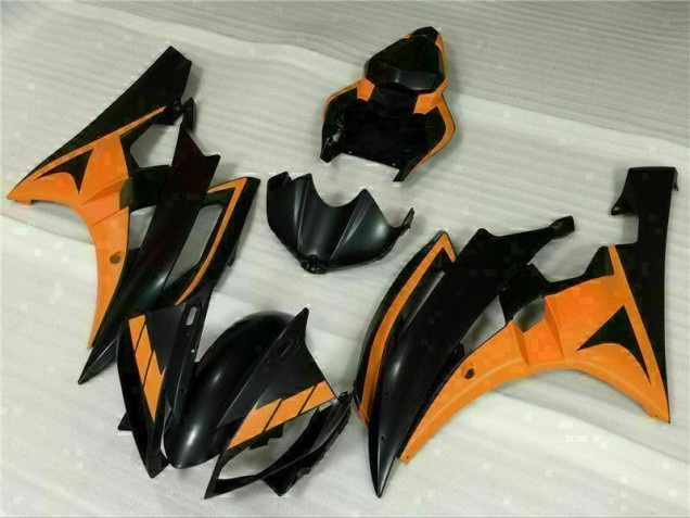 Carene Yamaha R6 06-07 - Nero Arancia Carene Yamaha R6 06-07 - Nero Arancia
