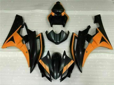 Carene Yamaha R6 06-07 - Nero Arancia