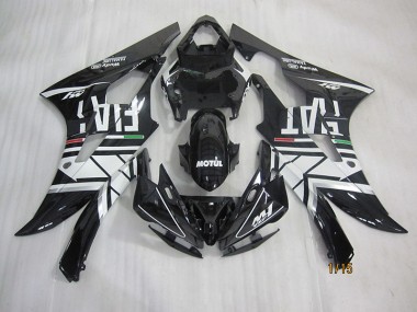 Carene Yamaha R6 06-07 - Nero Bianco Motul Fiat