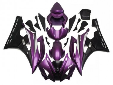 Carene Yamaha R6 06-07 - Viola Nero