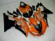 Carene Yamaha R6 08-16 - Arancia Nero Carene Yamaha R6 08-16 - Arancia Nero