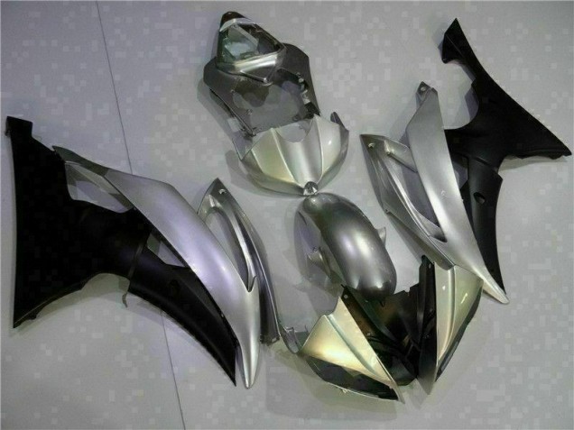 Carene Yamaha R6 08-16 - Argento Nero Carene Yamaha R6 08-16 - Argento Nero